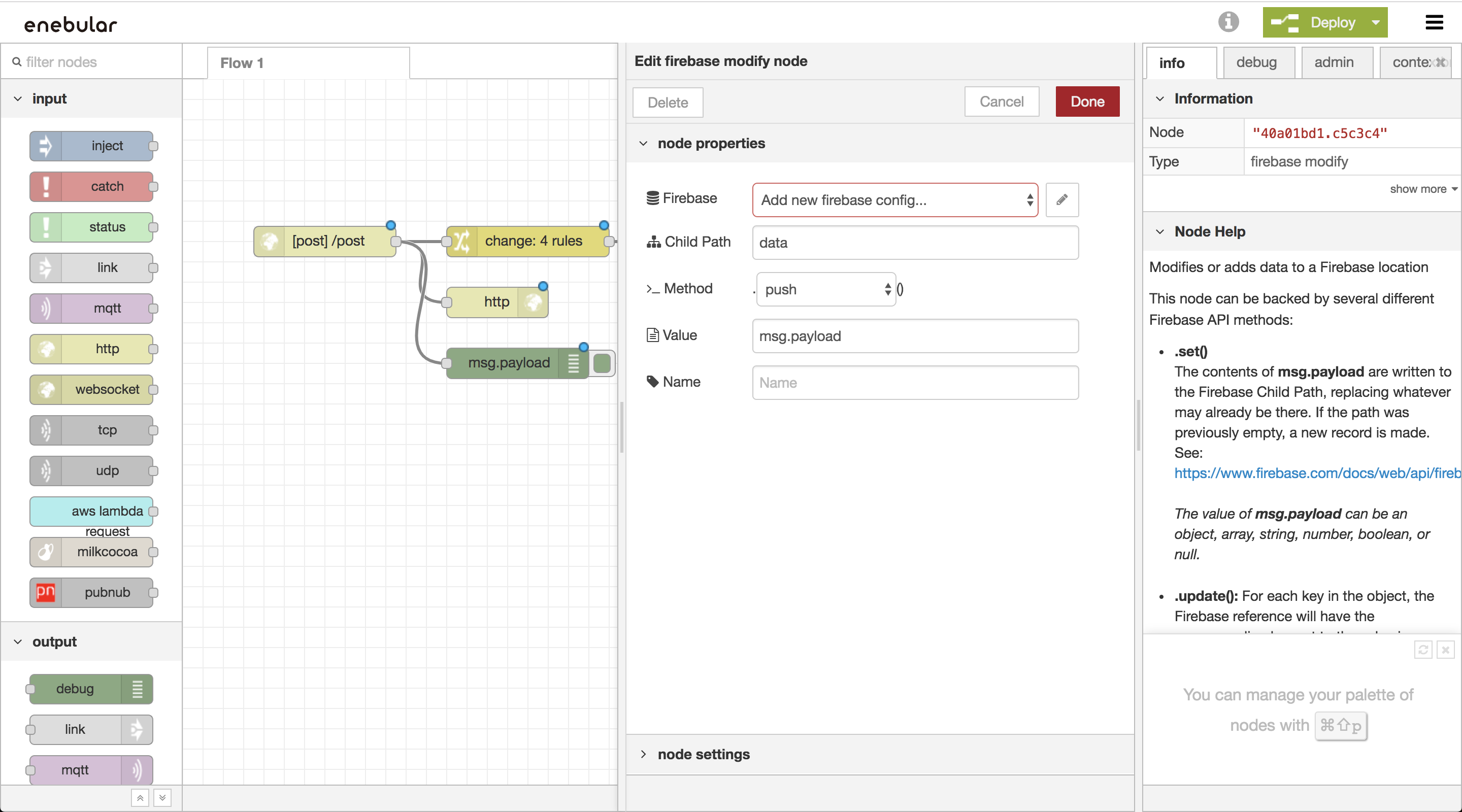 SampleFlows-postData-firebase1