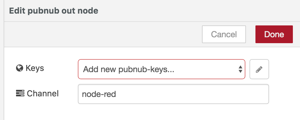 CreateFlow-pubnubOutNode